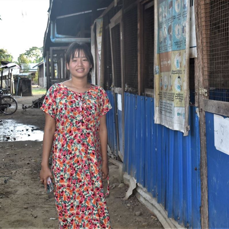 I løbet af sit kun 17-årige liv er Noe Noe blevet udsat for barske levevilkår, fordrivelse og alvorlig kvæstelse forårsaget af en landmine. Men hun kæmper videre og har en plan for familiens overlevelse. DRC Myanmar