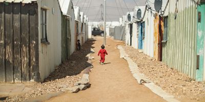 Livet i en flygtningelejr
