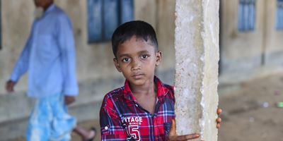Beskyt forældreløse børn i Cox's Bazar