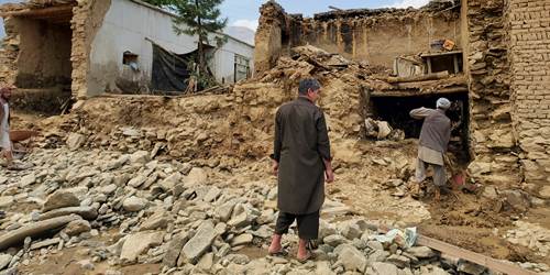 Støt ofrene for jordskælv i Afghanistan