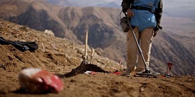 Afghanistan har behov for en massiv minerydningsindsats
