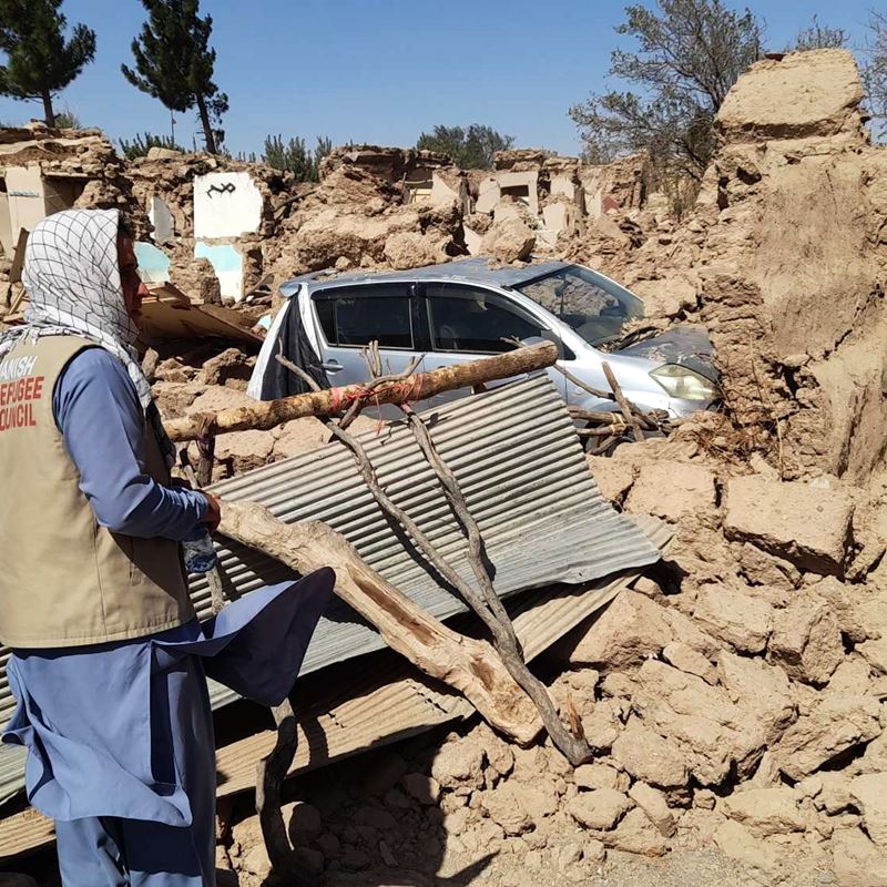 Jordskælv: Støt ofrene i Afghanistan
