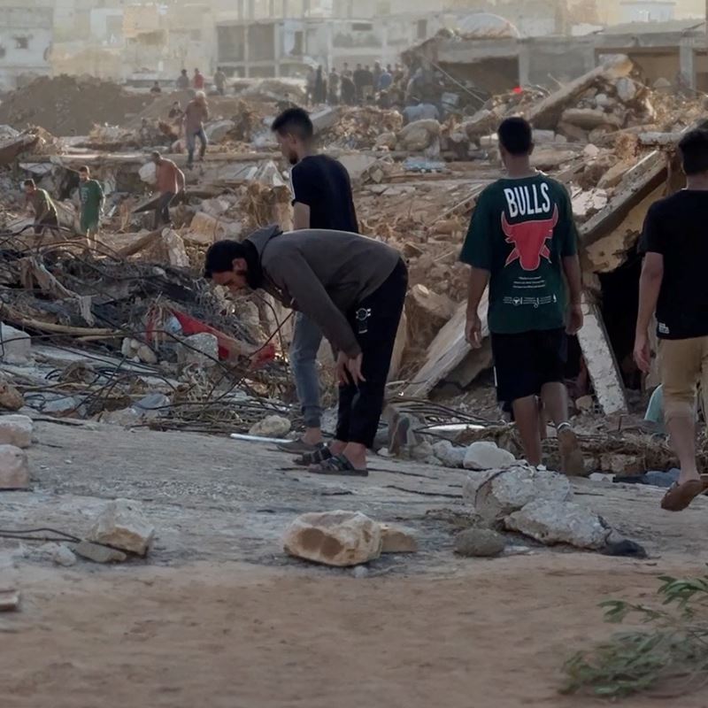 Libyen ramt af voldsomme oversvømmelser