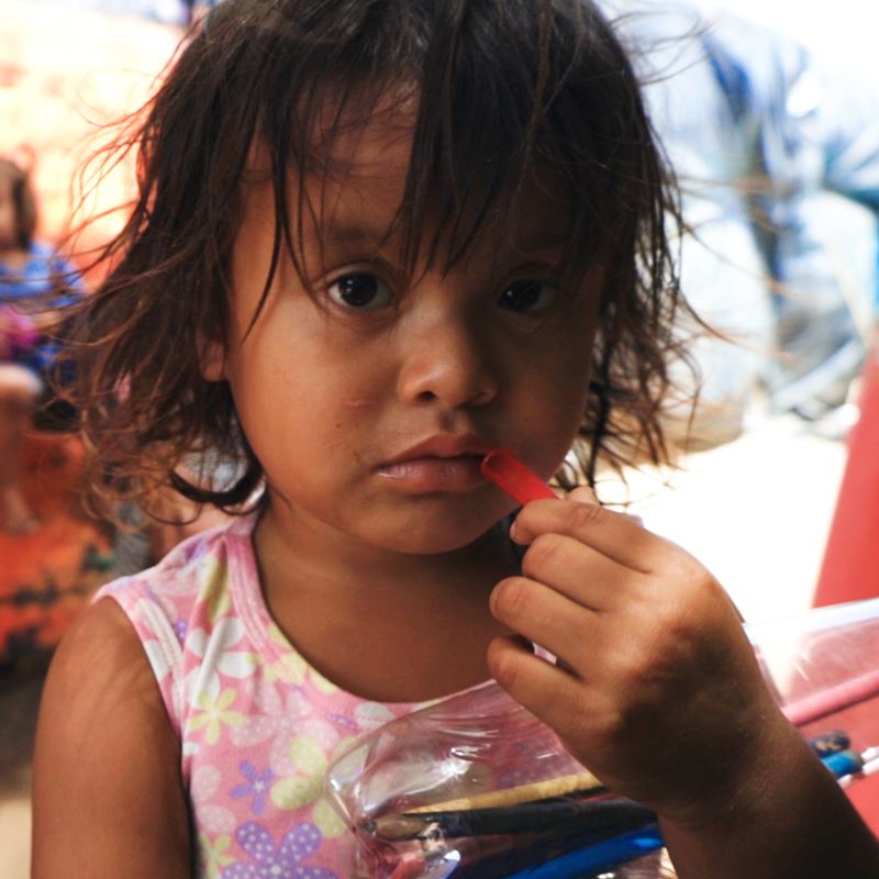 Giv livreddende hjælp til familier i Colombia