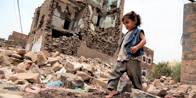 Børnene i Yemen er ofre for de voksnes krig
